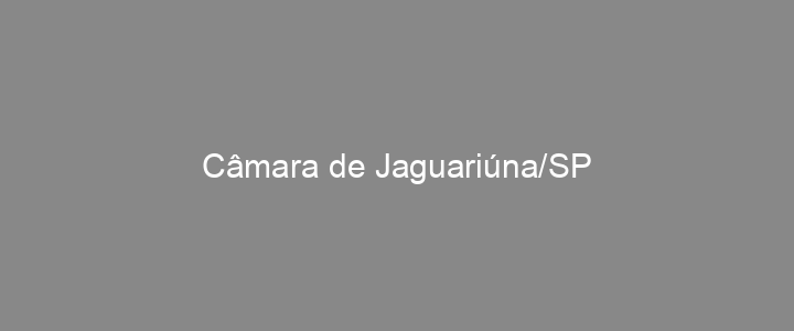 Provas Anteriores Câmara de Jaguariúna/SP